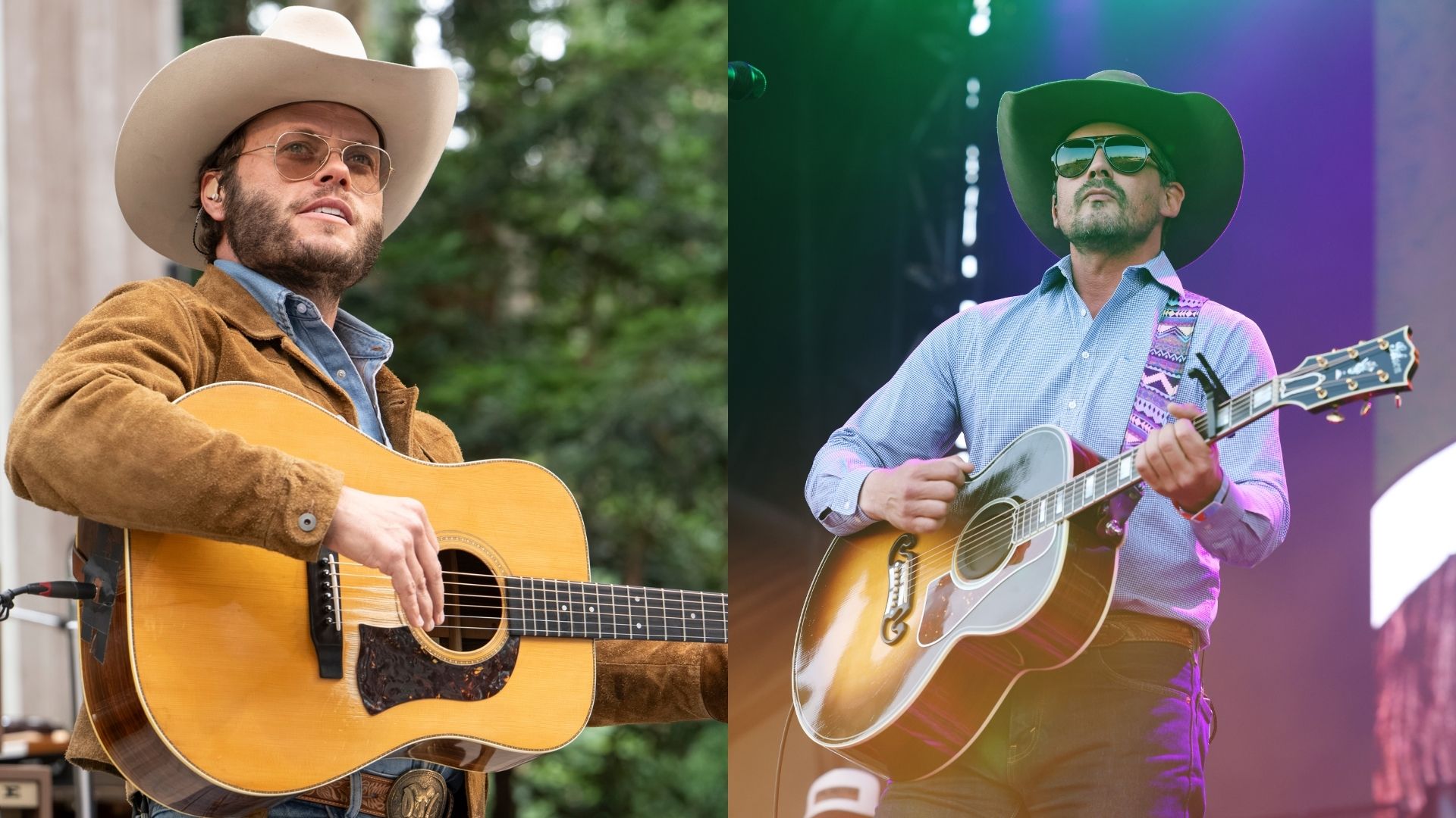 Charley Crockett busca e encontra a paz no palco com Evan Felker em Tulsa