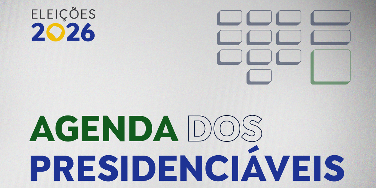 Confira a agenda dos presidenciáveis neste fim de semana (19 e 20)