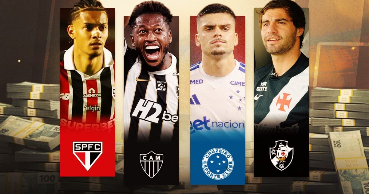 Times da Série A batem marca de R$ 2 bilhões em contratações na temporada; veja quem mais gastou