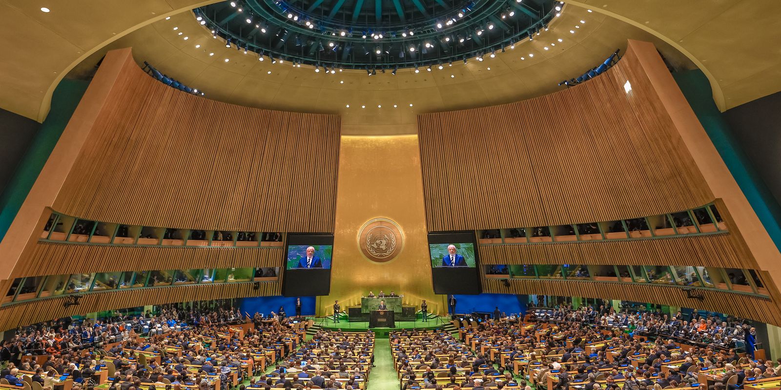 Abertura da Assembleia Geral da ONU tem discurso de Lula