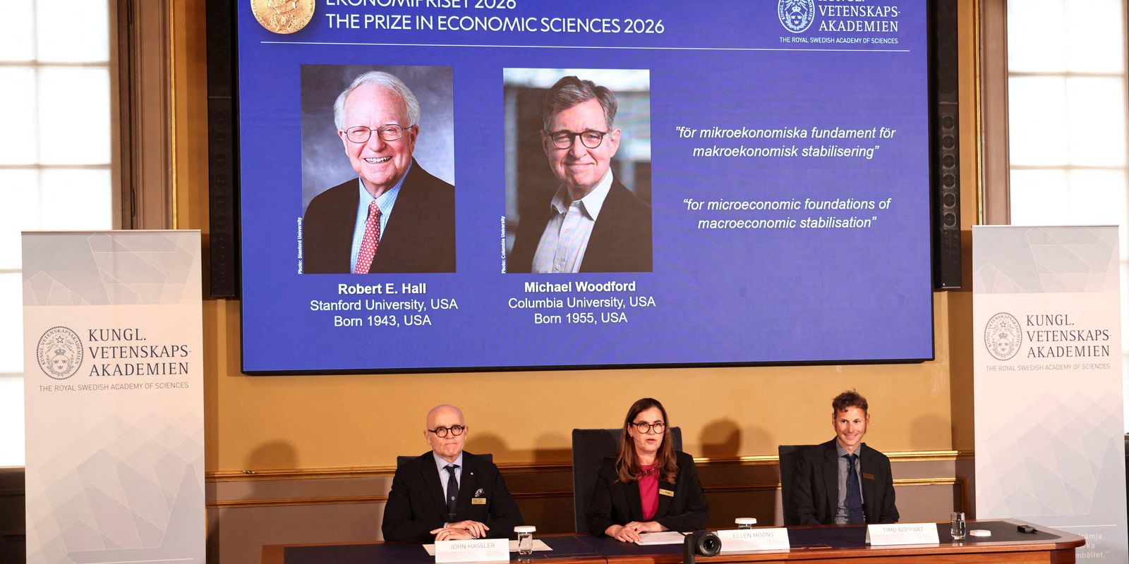 Americanos ganham Nobel de Economia