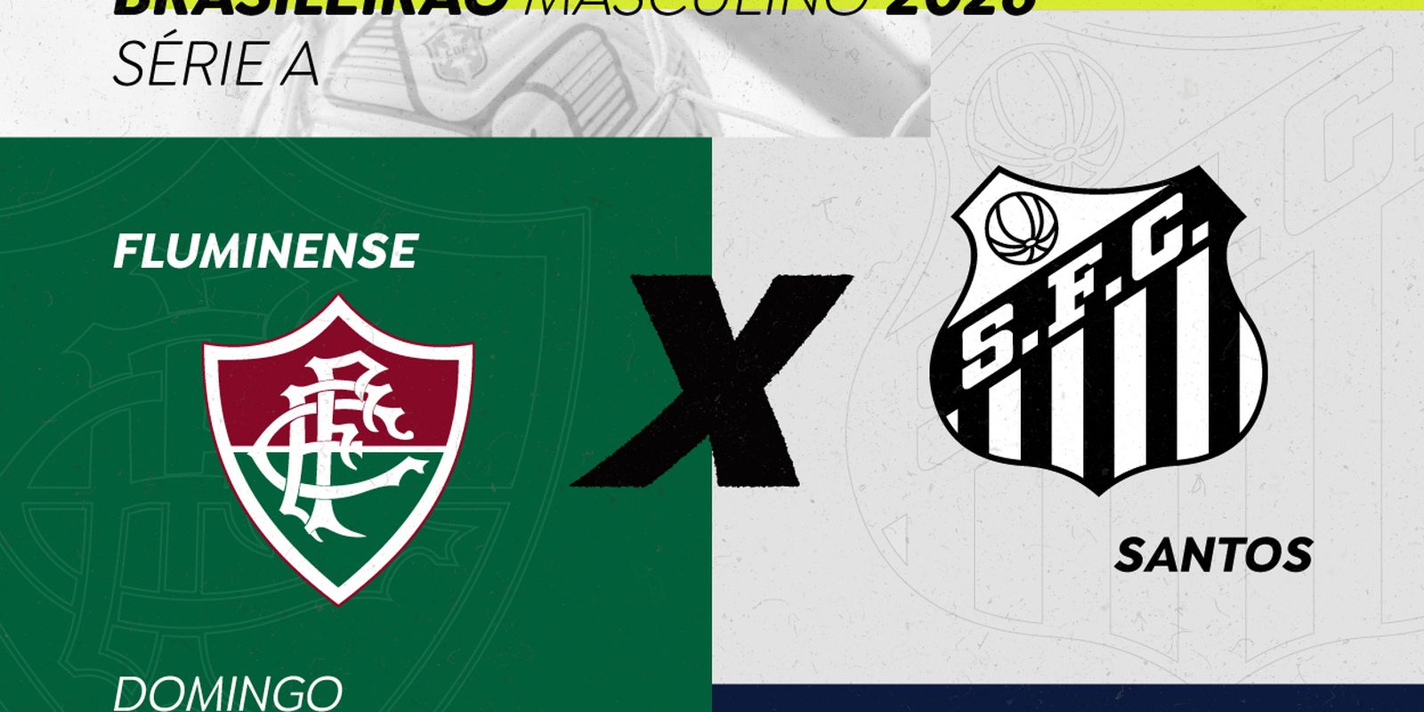 Brasileirão traz Fluminense x Santos neste domingo