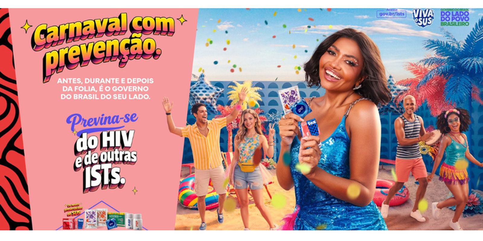  Governo reforça uso de camisinha 