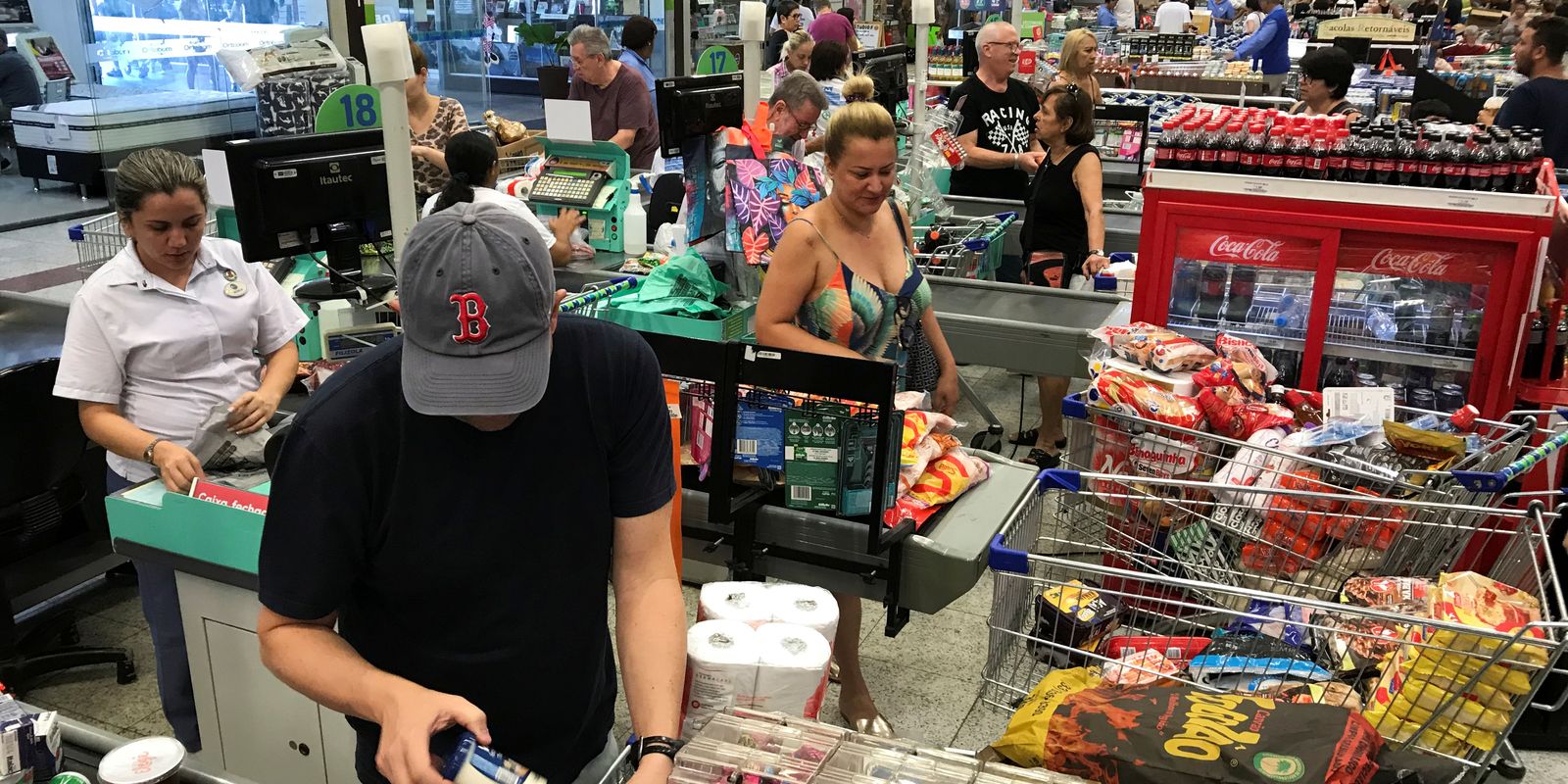 Mercado reduz previsão da inflação para 3,91% 