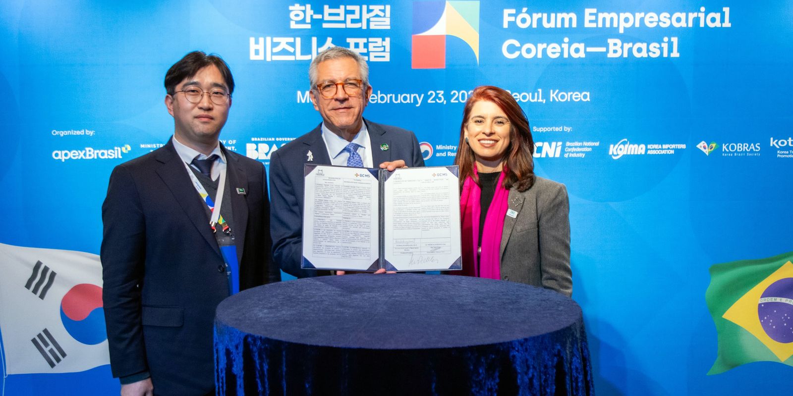 Brasil e Coreia do Sul firmam parcerias estratégicas