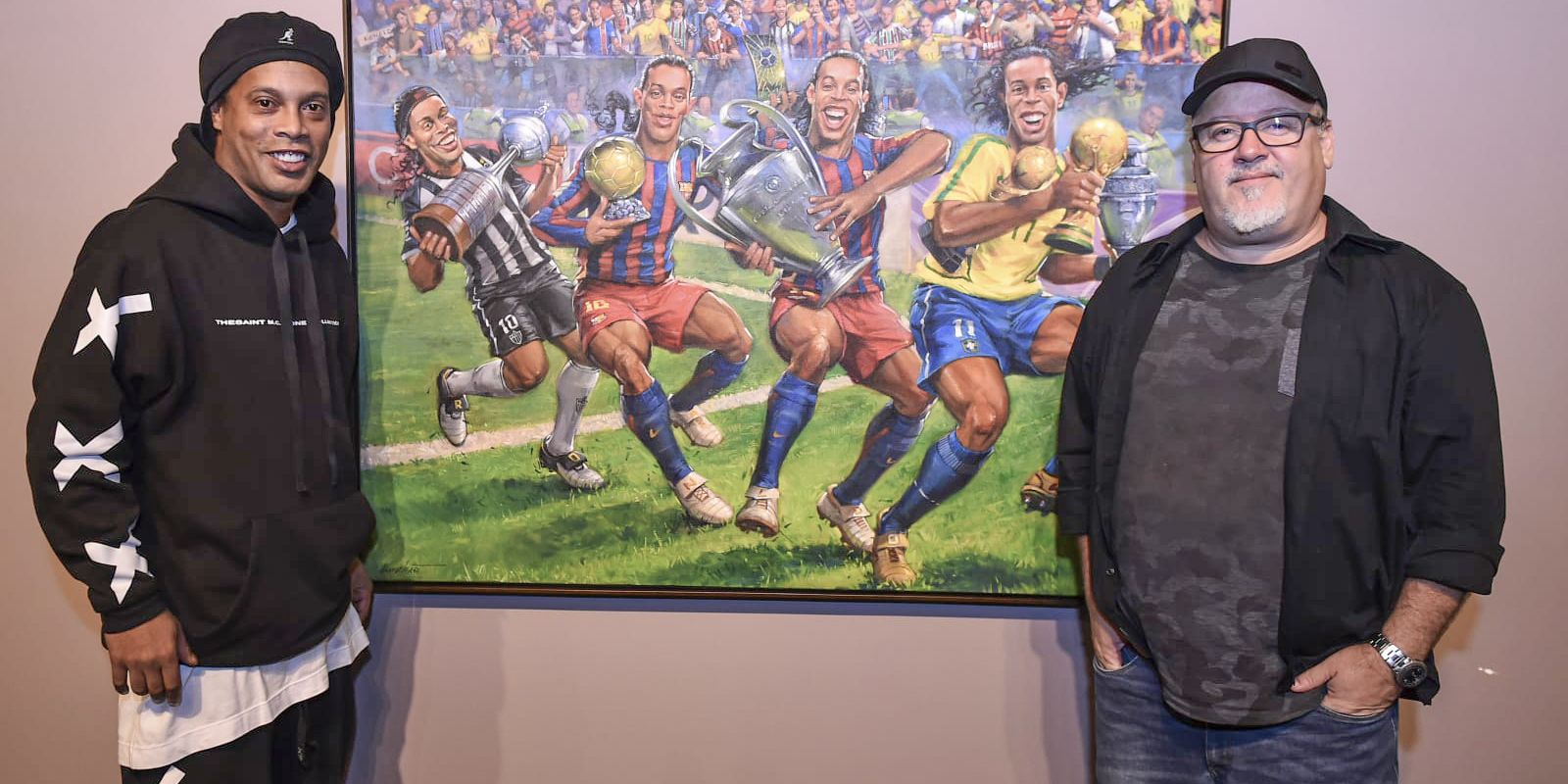 Casa das Rosas, em São Paulo, recebe exposição sobre Ronaldinho Gaúcho