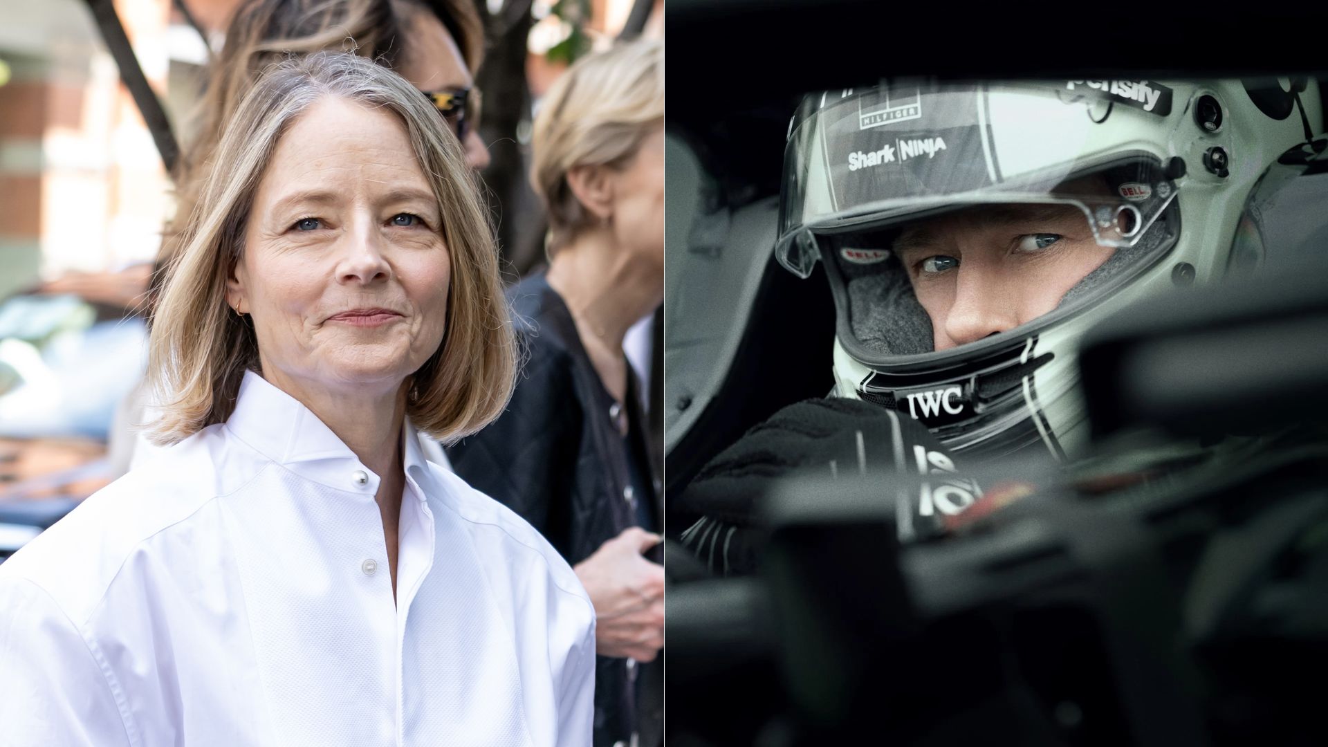 Jodie Foster diz que ‘F1’, com Brad Pitt, parece ter sido feito por IA: ‘Não foi?’